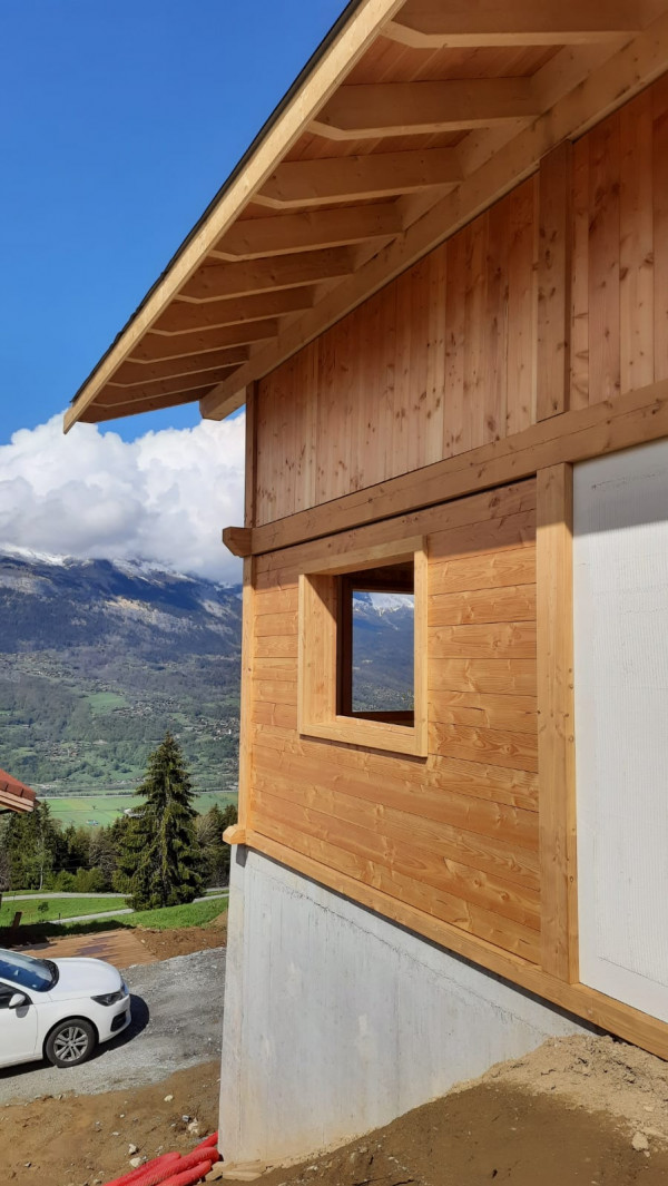 Chalet Le Massif - Chalet bois sur mesure, chalet poteaux poutre et  charpente traditionnelle en Haute-Savoie