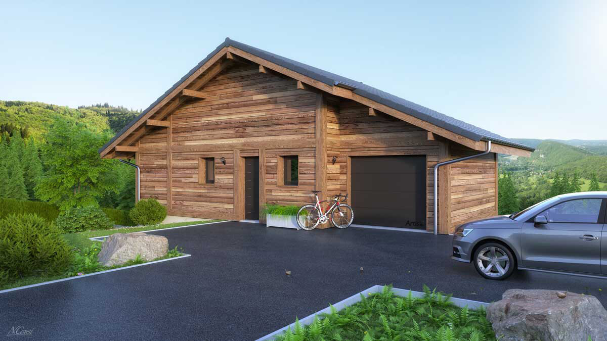 Chalet Artis modèle Bisanne
